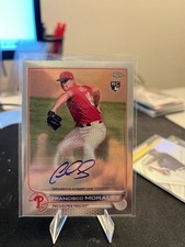 2022 Topps Chrome Update Series - Autographs Francisco Morales #AC-FM (AU, RC)