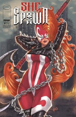 SHE SPAWN #4 (OF 5) CVR B DAVE HARRIGAN VAR (8/5/26)