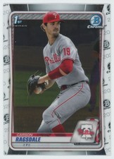 2020 Bowman Draft Chrome Carson Ragsdale Philadelphia Phillies #BD-145