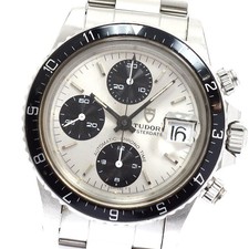 TUDOR Oyster Date Chronotime 79170 Silver / Black Dial Automatic Men's_919144