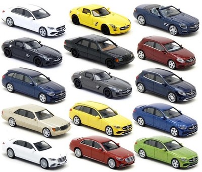 Herpa - MB Mercedes Benz PKW Modelle -  Farbe zur Auswahl 1:87 H0