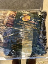 Twin Comforter Set Bass Pro Shop Camo Print Missing Bedskirt