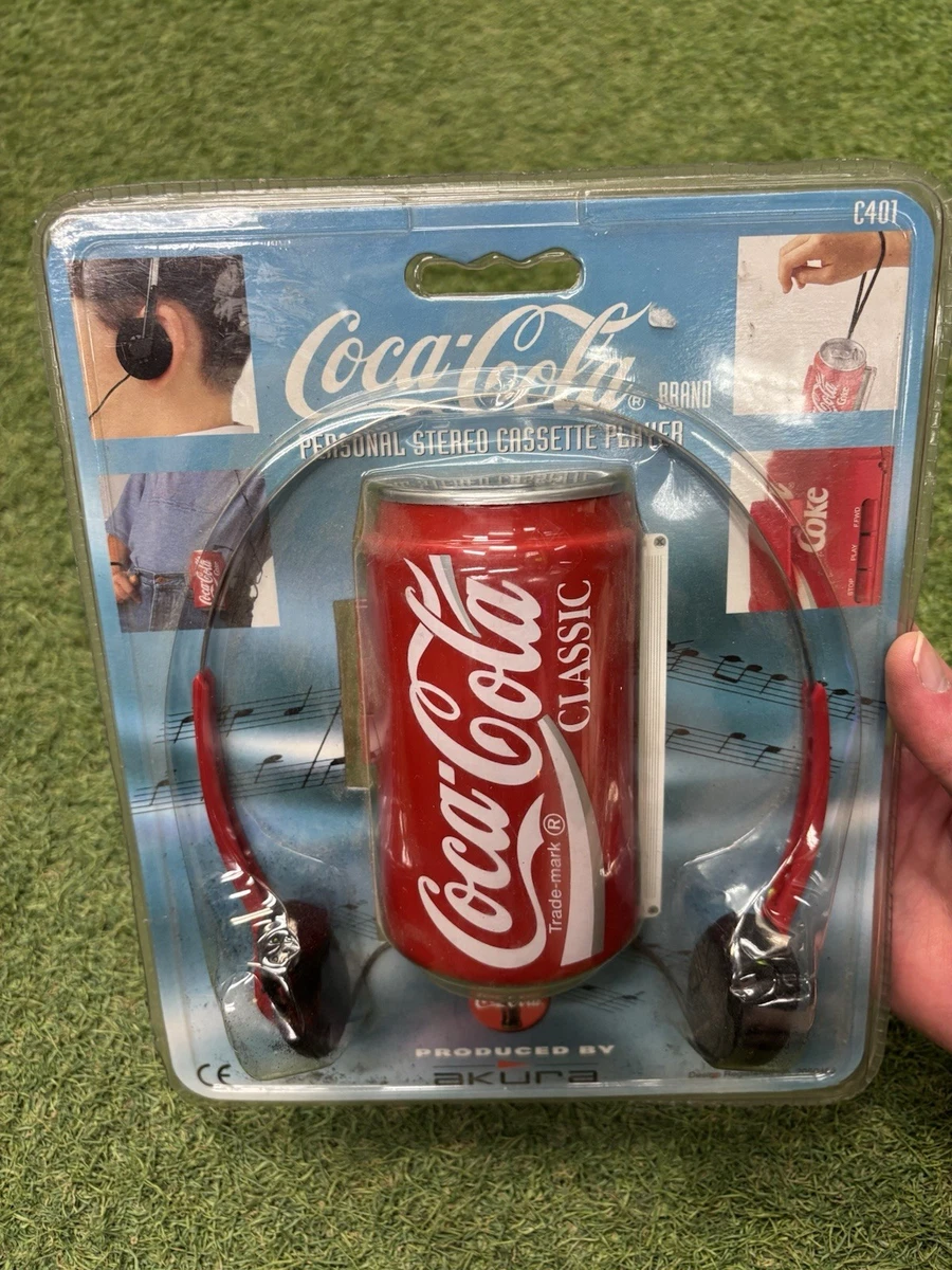 Coca-Cola 缶型カセットプレーヤー Coca Cola Cassette Indiana Collectible Coca Cola Clocks & Radios