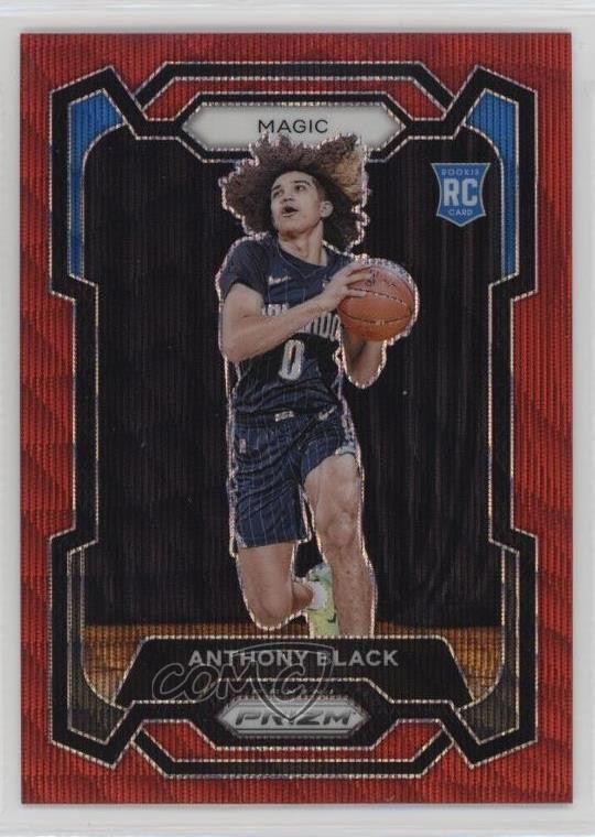 2023-24 Panini Prizm Ruby Wave Prizm Anthony Black #170 1n87