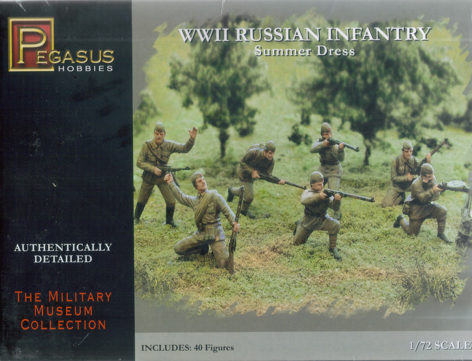 Pegasus Hobbies 1/72 WWII Russian Infantry (Summer)