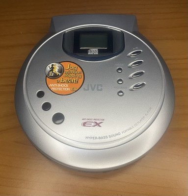 Wallkman JVC XL-PG38SL CD Tragbarer CD Player Discman