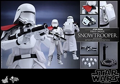 MovieMasterpiece STAR WARS The Force Awakens First order Snow Trooper 1/6 Figure - Image 2 of 4