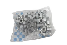 TFC 1/2-13 UNC Hex Nuts Grade 5 Plated Steel 50 Pack 64450 Coarse Thread