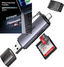 UGREEN SD Card Reader USB C, 3.0 Micro 2 in 1 Deep Gray