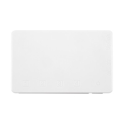 4-Port-POE-Extender, 100 Mbit/S, 1 Eingang, 4 Ausgänge, 250 Meter, Netzwerk4515