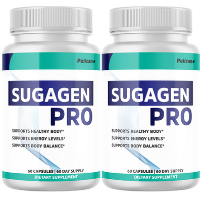 Sugagen Pro- Blood Support- 2 Bottles- 120 Capsules