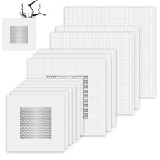 12 Pcs Drywall Repair Kit, 2/4/6/8 Inch Dry Wall Patch Kit Self Adhesive Drywall