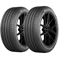 Qty 2 22560r16 Yokohama Avid Ascend Lx 98h Sl Black Wall Tires