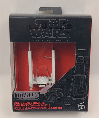 Star Wars Black Series Titanium Kylo Rens Command Shuttle Figure 03 Hasbro 2015