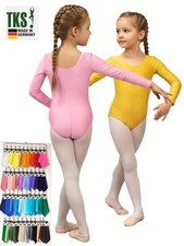 Kleinkinder Body Ballett Tanztrikot Turnanzug Langarm glänzend Made in Germany