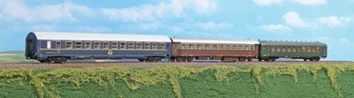 ACME 55131 Set ''Rome Express'', Betten CIWL Typ M + DEV U50 SNCF + Typ 1957 FS