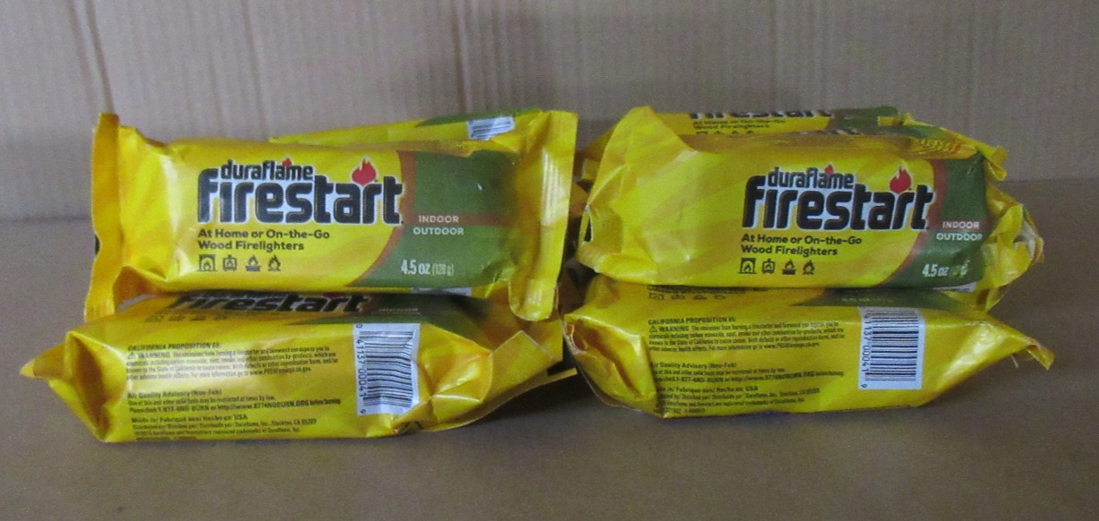 DURAFLAME FIRESTARTER 4841 INDOOR/OUTDOOR 12 PACK 4.5OZ.