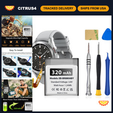 High Capacity 320mAh Battery for Galaxy Watch 4 Classic  Active, Repair Tool Ki