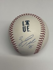 Zack Wheeler Signed Rawlings Official Phillies City Connect Baseball JSA