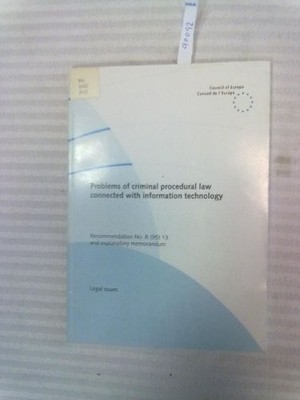 Problems of criminal procedural law connected with information t