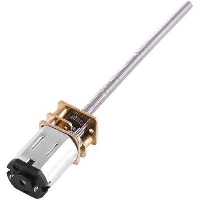 DC Getriebemotor 6V Lang Gewinde 30 500RPM N20 Metall Kunststoff