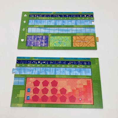 1 MAJORITY WORLD Player Game Board for DAYBREAK Board Game.   NEW CMYK 2023