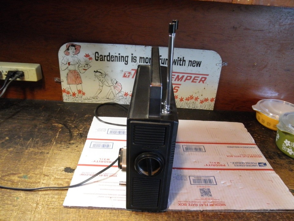 VTG Radio Shack Realistic Patrolman SW-60 6 Band AM FM SW VHF Radio 12 ...