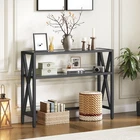 Console Table Sofa Table Side Table Entryway Table Black 39.4”L x 9.8”W x 31.5”H