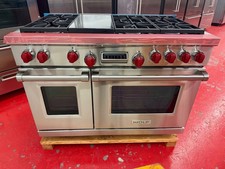 48” Wolf Dual Fuel Natural Gas Range DF486G (Used)