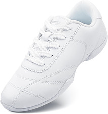 Cheer Shoes Girls Leather Dance Sneakers