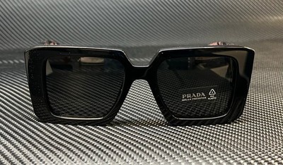 PRADA PR 23YS 1AB5S0 Black Grey Women's 51 mm Sunglasses