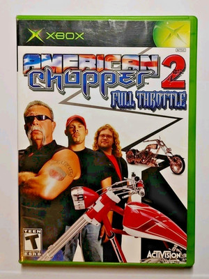 American Chopper 2: Full Throttle Microsoft Xbox 2005 CIB Complete