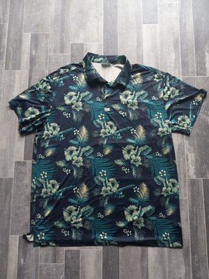 Retro Rifle Tropics V2 Polo Shirt Mens Size XL
