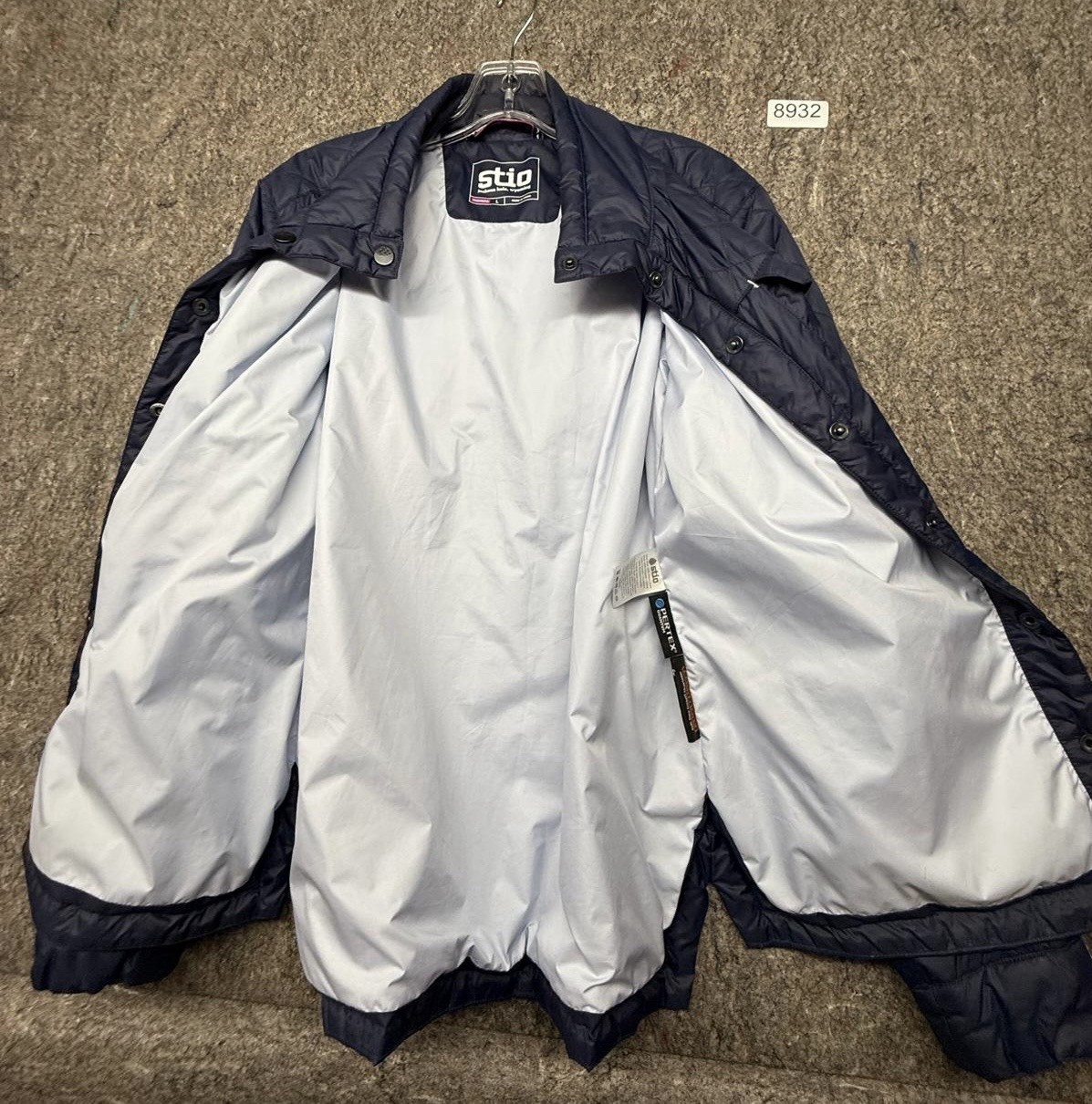 Stio Women’s Shirt Jacket Skycrest Insulated Quilted Snap Blue Size L