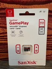 SanDisk GamePlay microSD 512gb New 