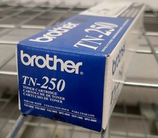 Genuine Brother  TN-250 Toner Cartridge - NEW/SEALED - OEM