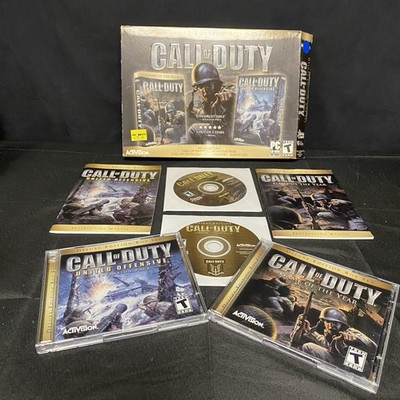 Call of Duty PC- Deluxe Edition Box Set Game Of The Year + United Offensive