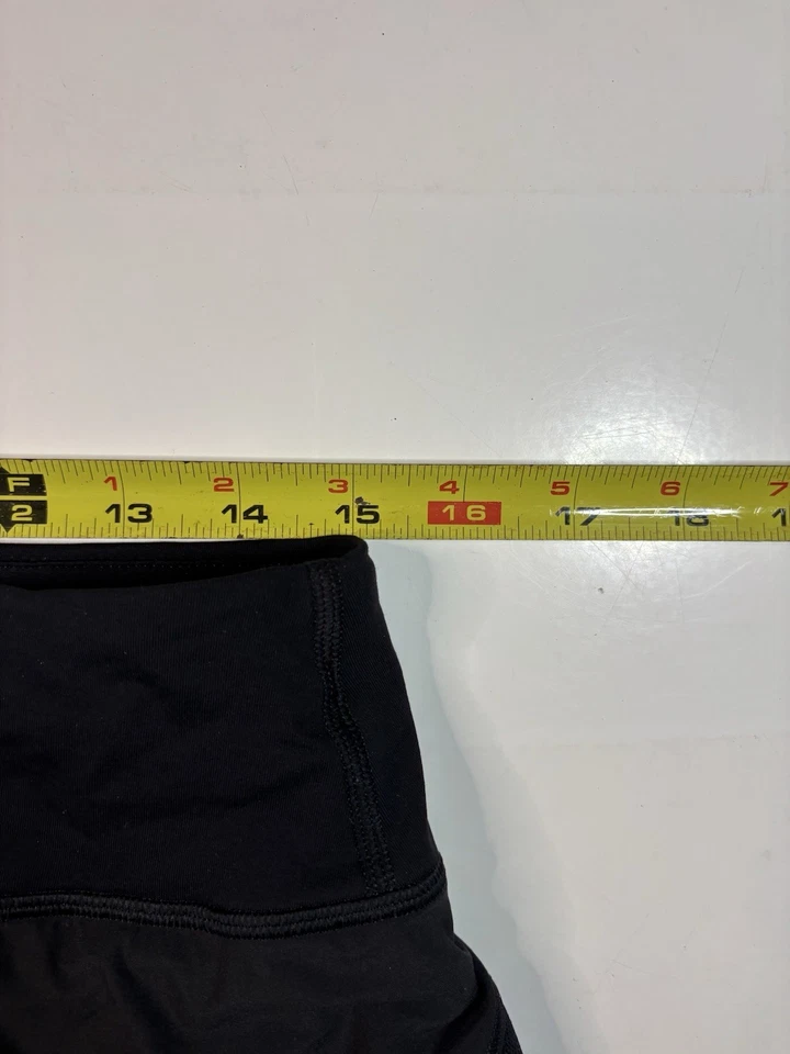 Falda de tenis negra Lululemon para mujer atlética tenis golf talla 8 pantalones cortos Foto 3 de 4