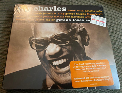 NEW, Sealed, Ray Charles *Genius Loves Company'' ( CD, 2004, Concord Records )