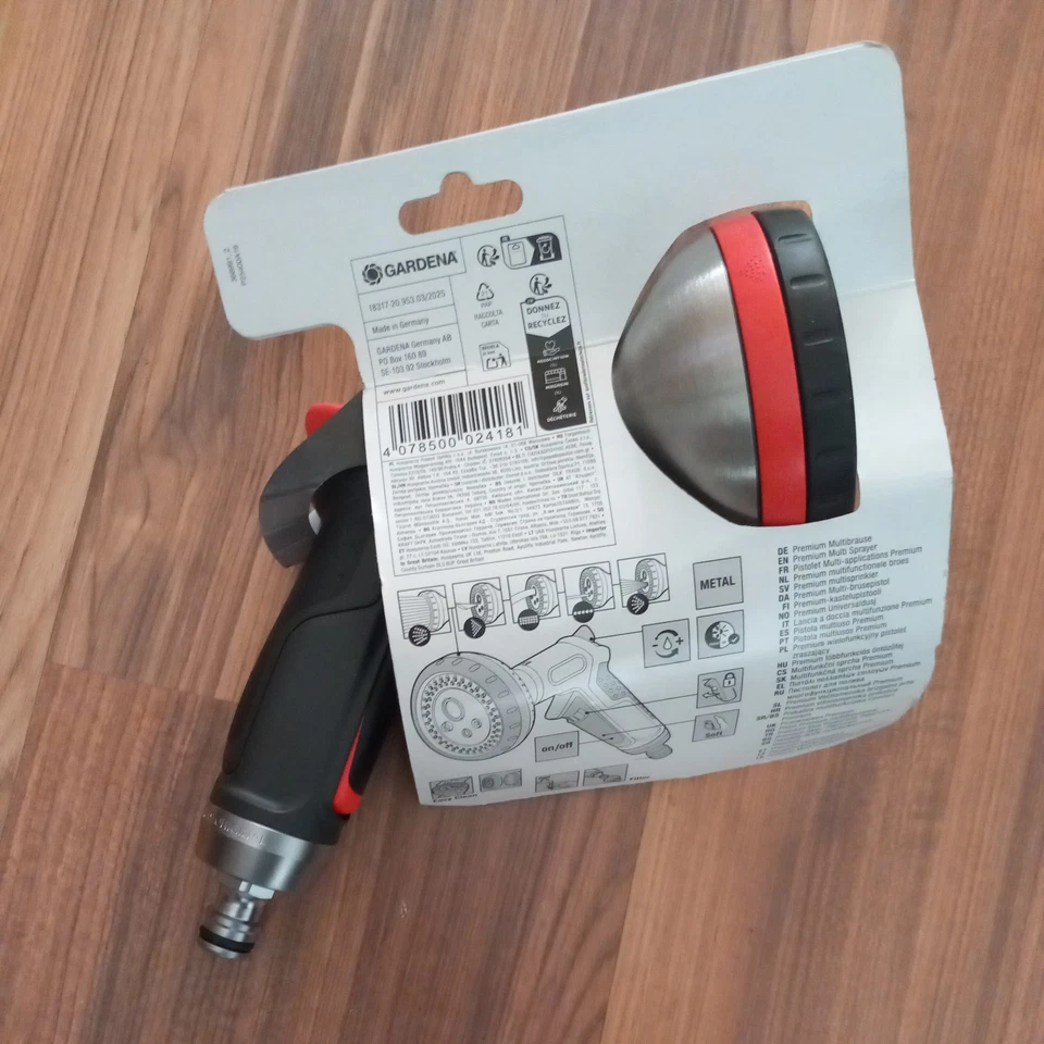 Gardena Premium Multi Sprayer Adjustable Garden Nozzle Watering 18317 10–30% OFF - Image 3 of 3