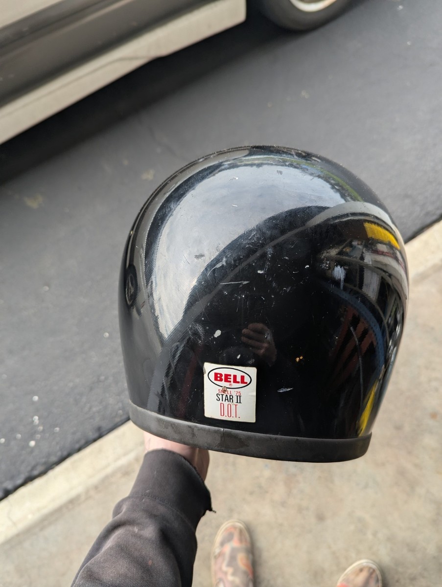 Vintage Bell Star II 2 Helmet 1979 Motorcycle Full Face Car Auto