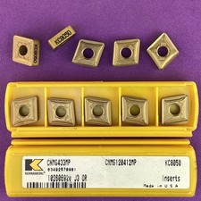 5pc KENNAMETAL CNMG 120412MP  CNMG 433MP  Carbide Inserts; KC8050  Machinist