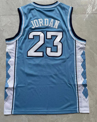 Throwback North Carolina #23 Jordan Basketball Jersey /Youth Kids Size