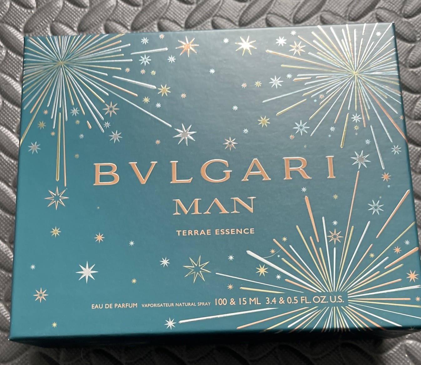 Bvlgari Man Terrae Essence Men's EDP Gift Set - Includes 100 ml & 15 ml