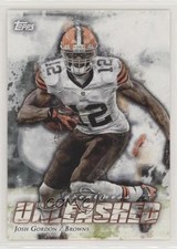2014 Topps Greatness Unleashed Josh Gordon #GU-JGO kr0
