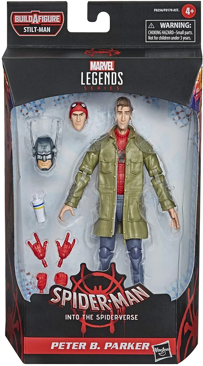 Marvel Legends Spider-Man Into The Spiderverse Series Peter B Parker Action Figu