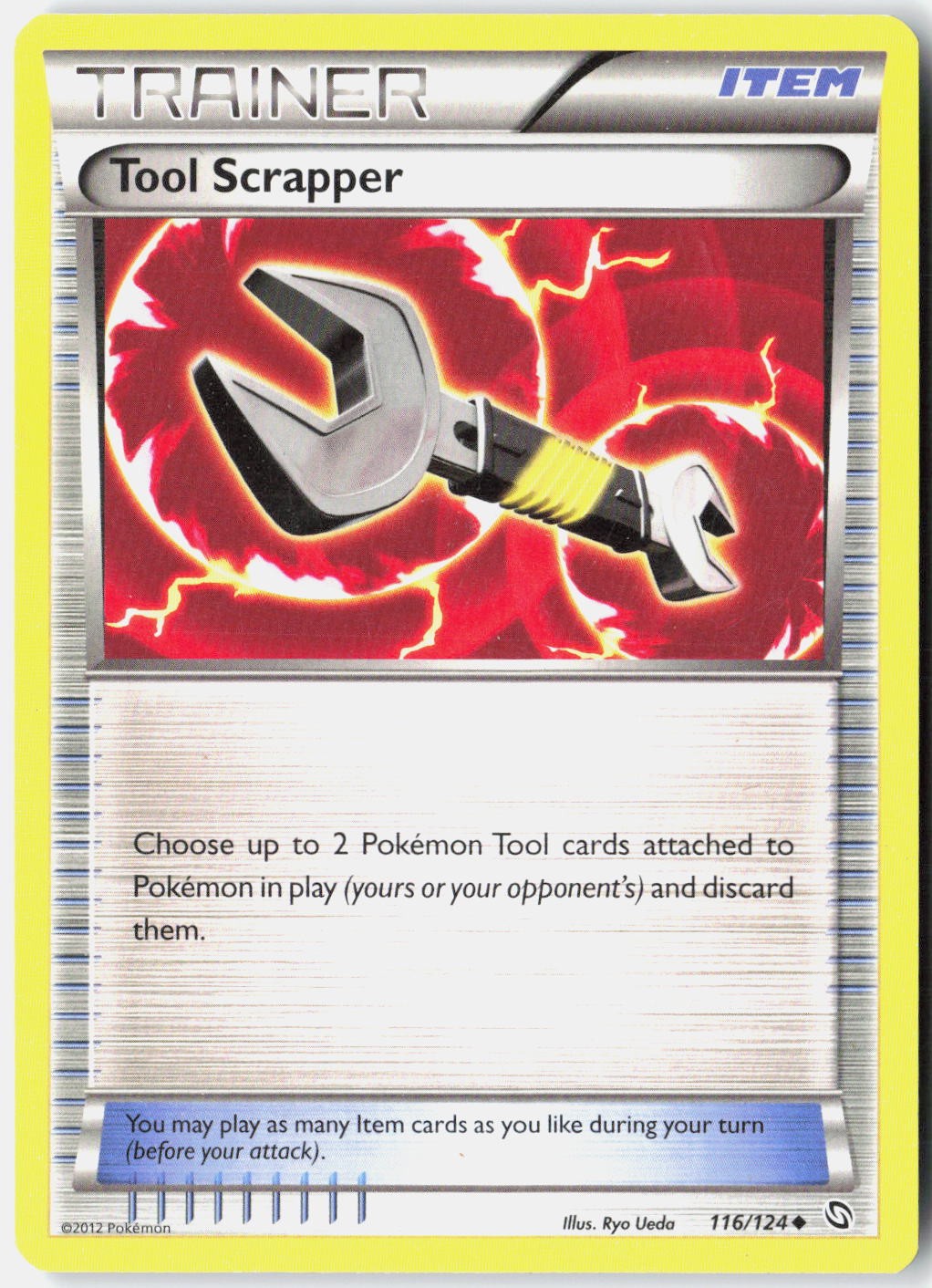 Tool Scrapper Dragons Exalted 116/124 Pokemon Card