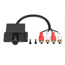 Verst&auml;rker Lautst&auml;rke Fernbedienung RCA Pegelknopf f&uuml;r Subwoofer Lautsprecher
