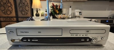Trutech DV4TS05 Video Cassette Recorder VCR/DVD Combo Player No Remote VHS