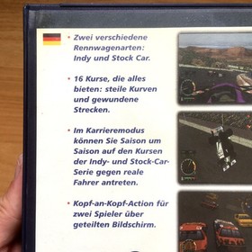ANDRETTI RACING COMPLET BO&Icirc;TE NOTICE SEGA SATURN PAL Deutsch CIB OVP EA Bon &eacute;tat